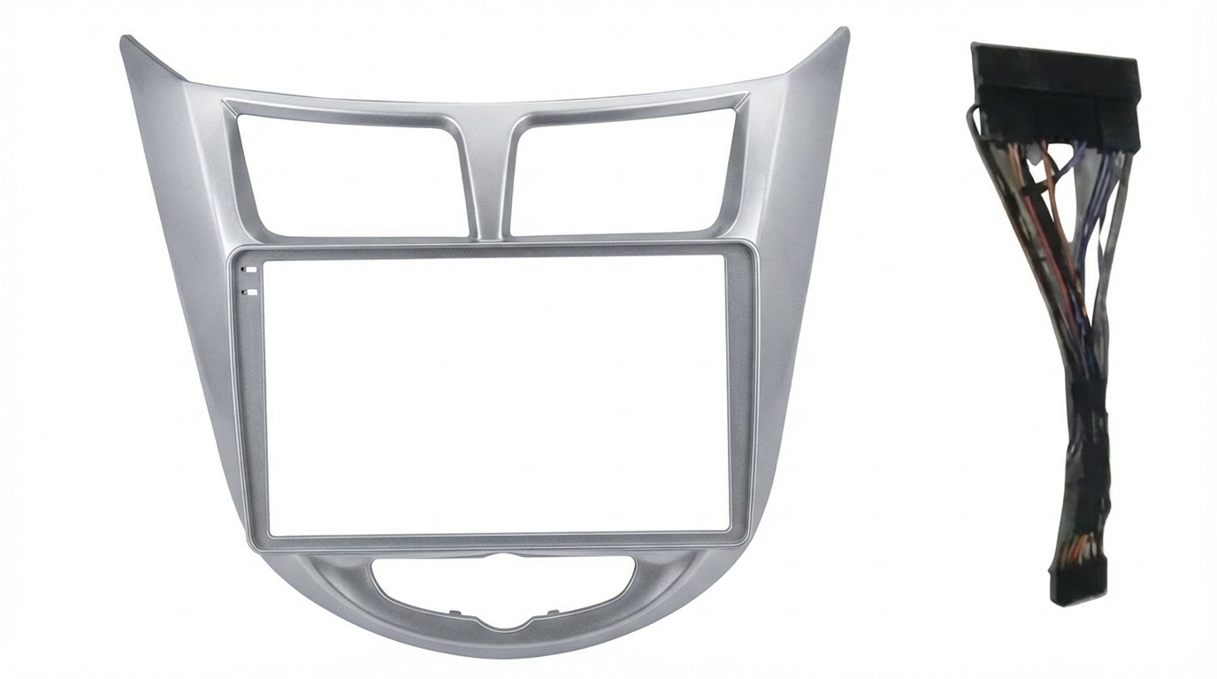 VERNA FLUDIC 2012-16 ,9 INCH ANDROID PLAYER FRAME FOR HYUNDAI