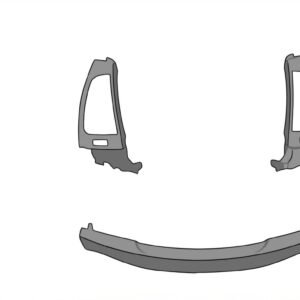 INNOVA 2008-12 A/C ANDROID PLAYER FRAME FOR TOYOTA